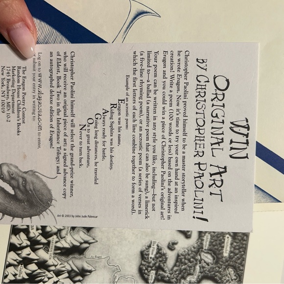 Eragon Deluxe Edition by Christopher Paolini - Picture 9 of 10